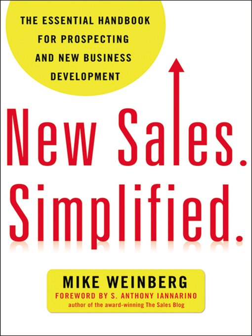 Title details for New Sales. Simplified. by Mike Weinberg - Wait list